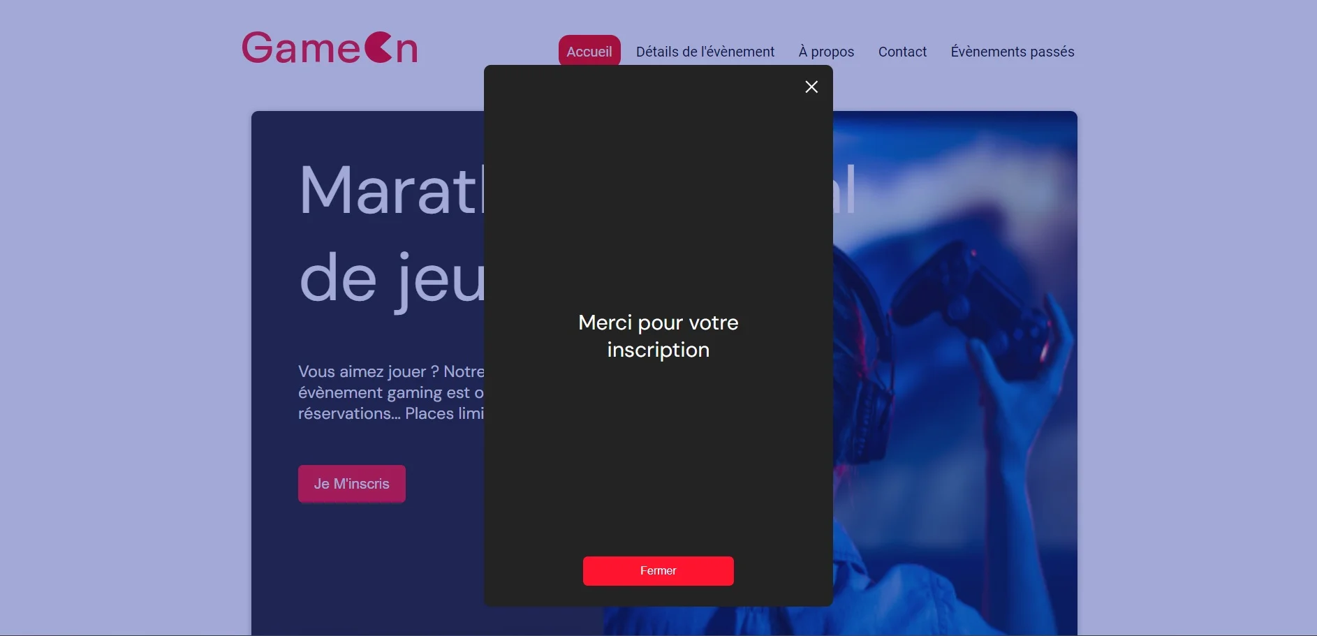 Créez une landing page avec Javascript