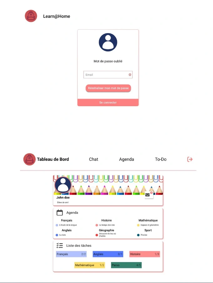 Définissez les besoins pour une app de soutien scolaire
